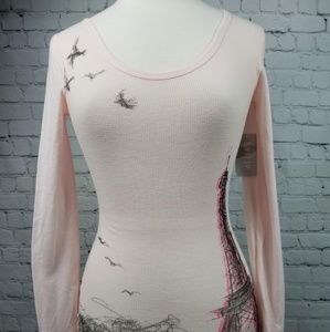 NWT Delia*s Thermal Eiffel Tower Top